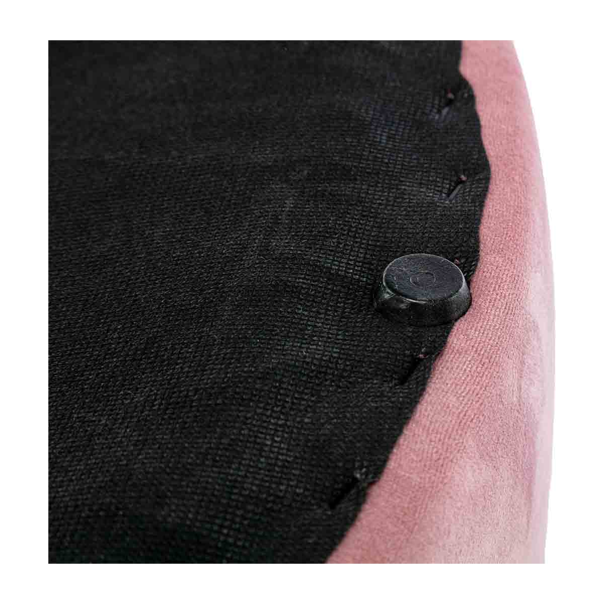 Juliette Velvet Ottoman (70cm)