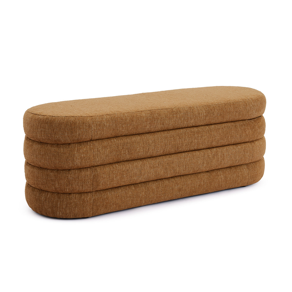 Mecca Oval Storage Ottoman