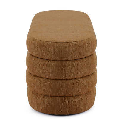 Mecca Oval Storage Ottoman