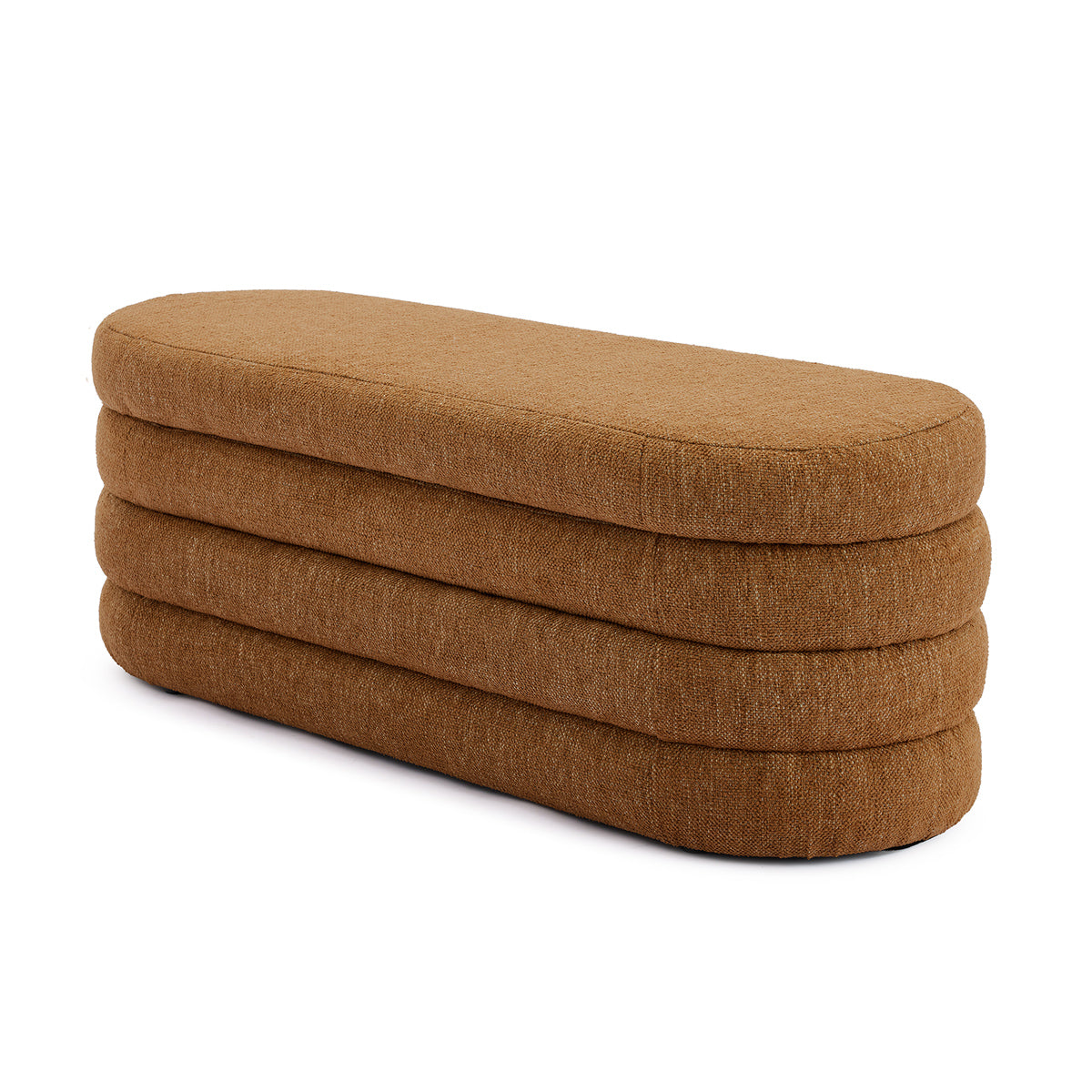 Mecca Oval Storage Ottoman