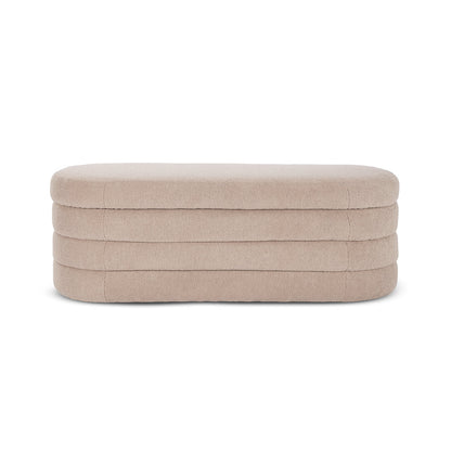 Mecca Oval Storage Ottoman