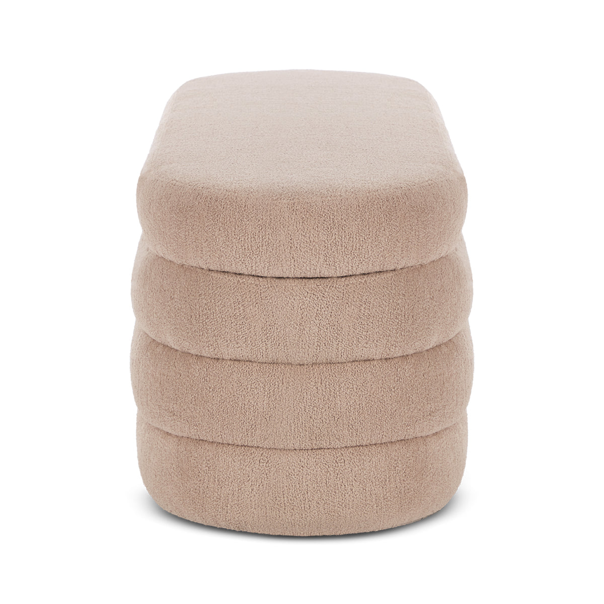 Mecca Oval Storage Ottoman