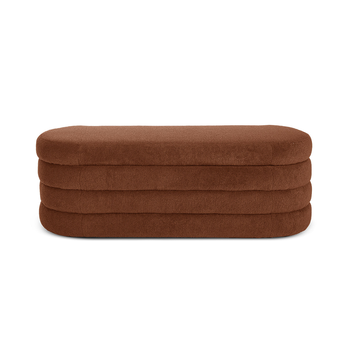 Mecca Oval Storage Ottoman