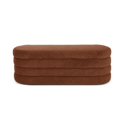 Mecca Oval Storage Ottoman