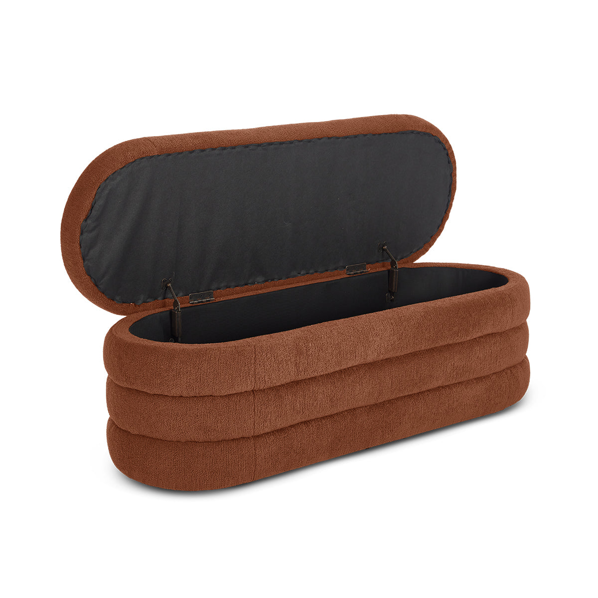 Mecca Oval Storage Ottoman