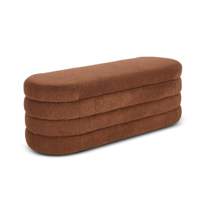 Mecca Oval Storage Ottoman