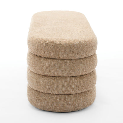 Mecca Oval Storage Ottoman