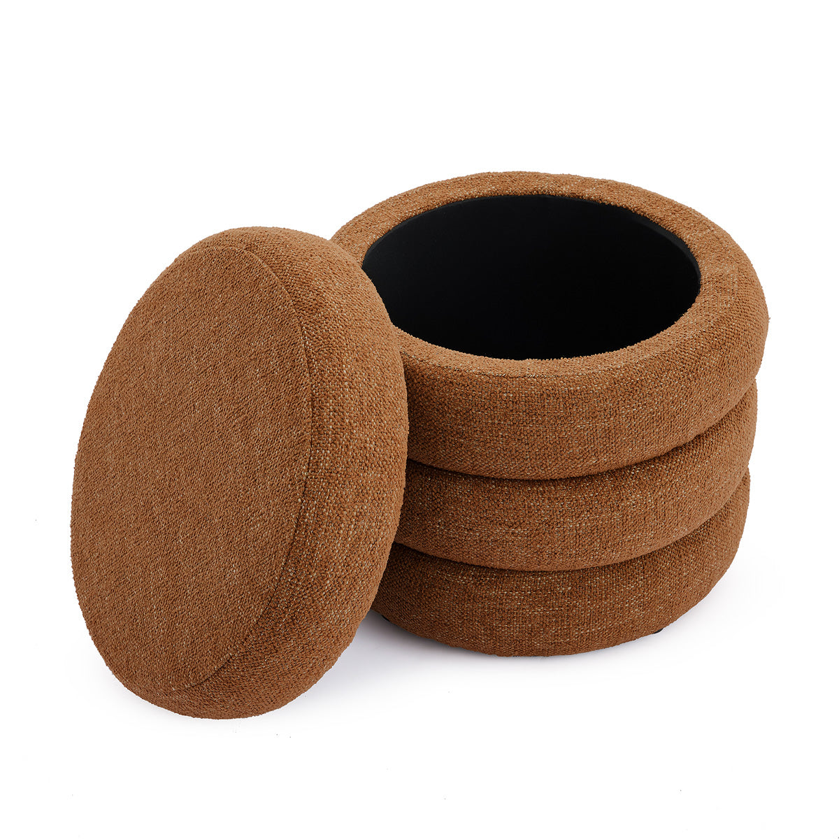 Mecca Round Storage Ottoman