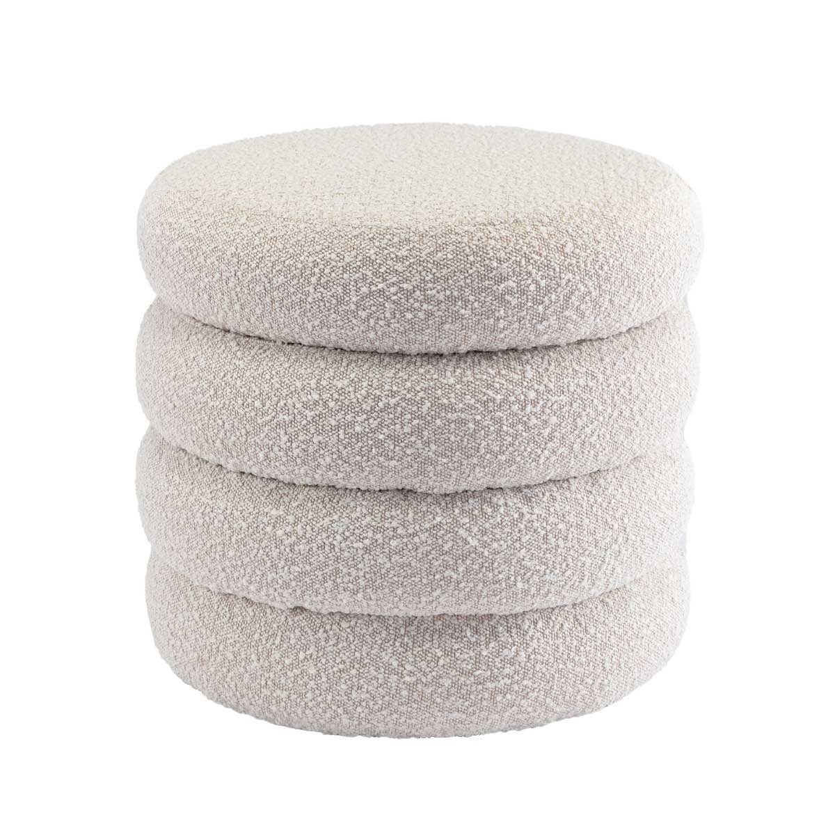 Mecca Round Storage Ottoman