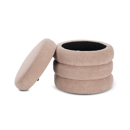 Mecca Round Storage Ottoman