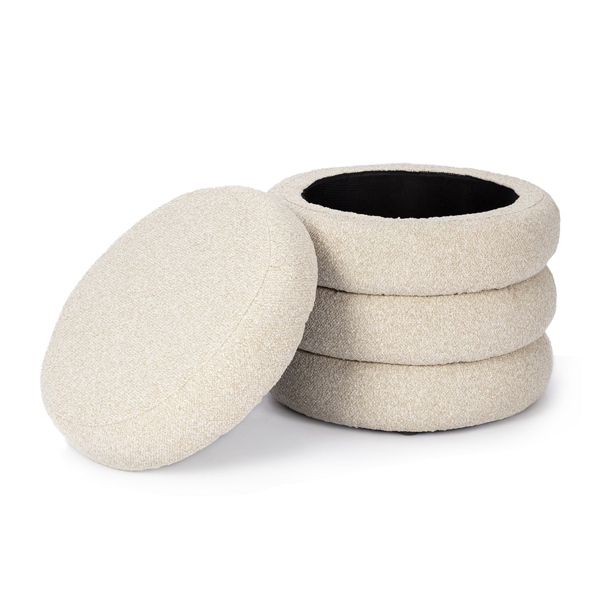 Mecca Round Storage Ottoman