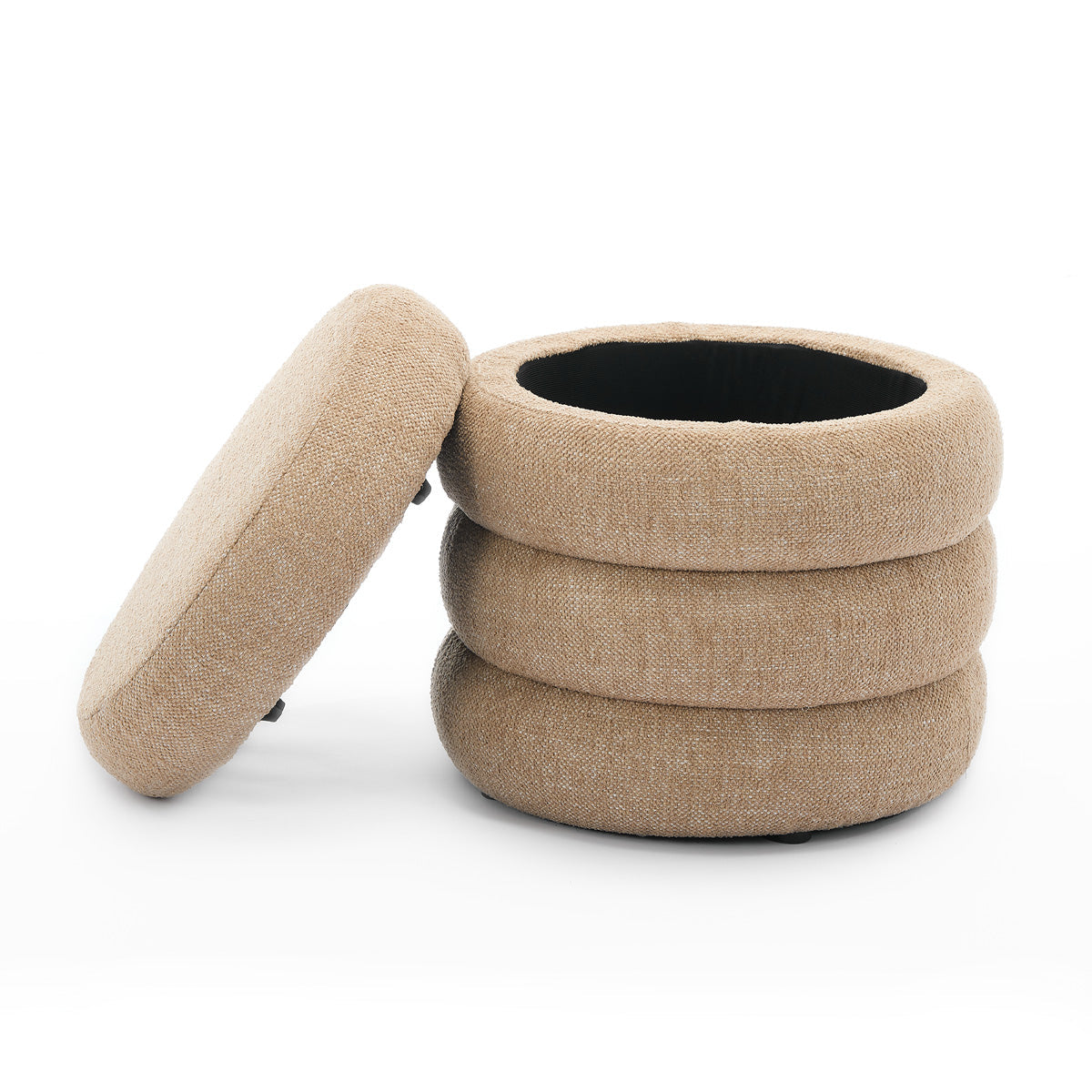 Mecca Round Storage Ottoman