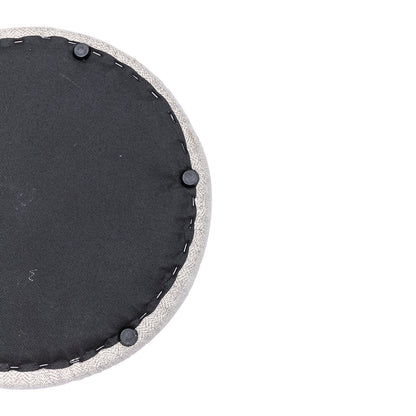 Zoe Timber Top Storage Ottoman (Small)