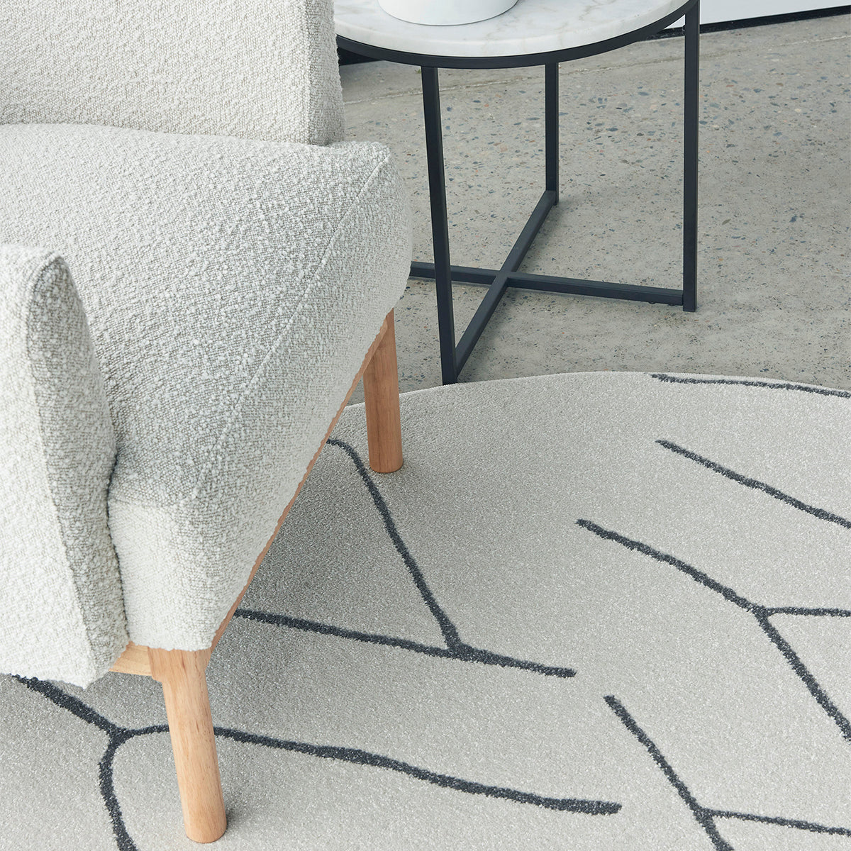 Paradise Ivy Round Rug