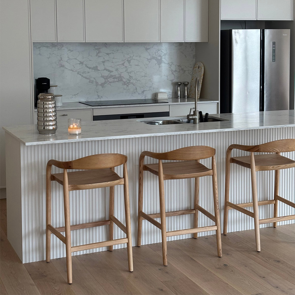 Noris Timber Bar Stool