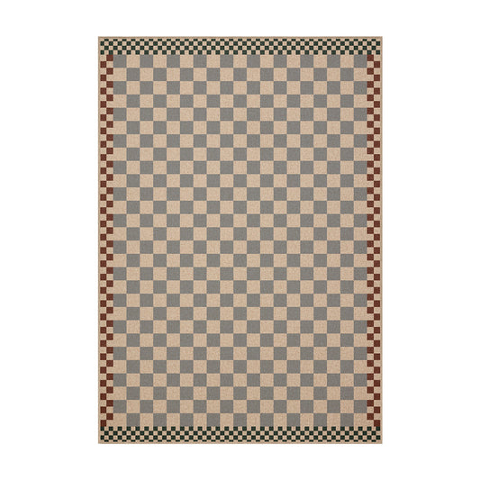 Checkered New Jute Rug