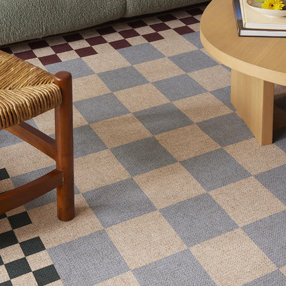 Checkered New Jute Rug