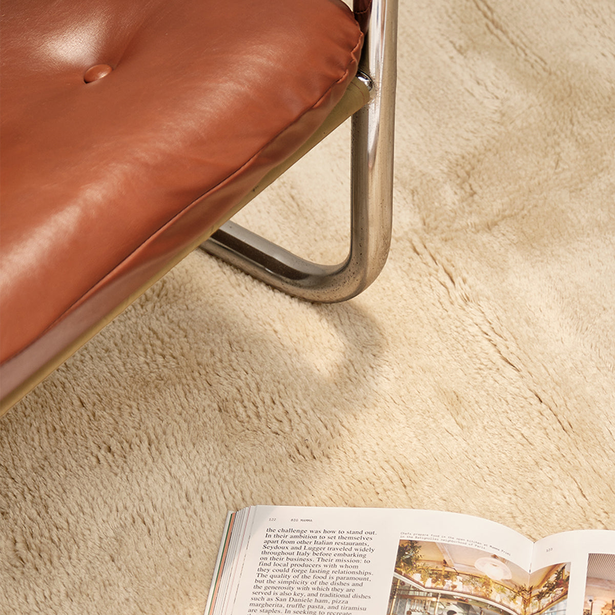 Nelson Washable Wool Fine Cut Pile Rug