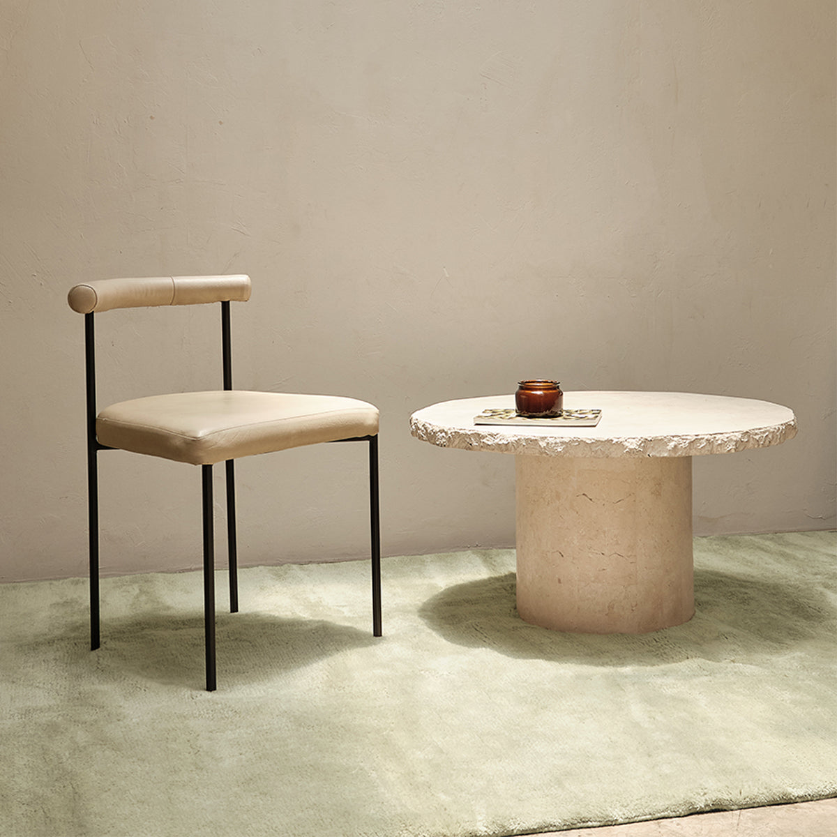 Nelson Washable Wool Fine Cut Pile Rug