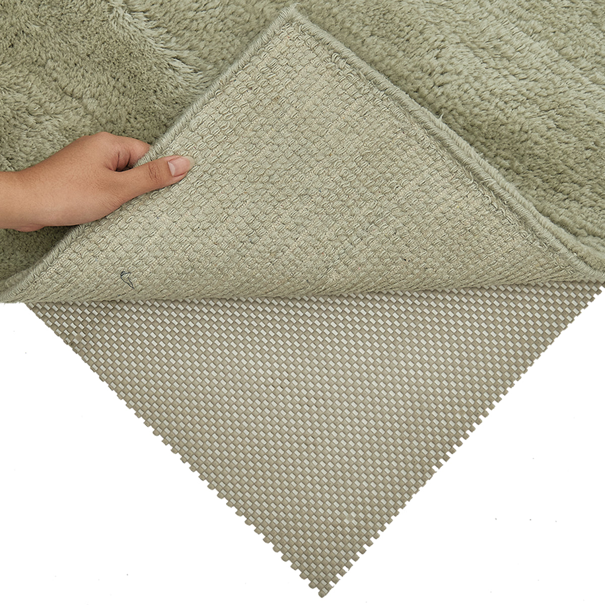 Nelson Washable Wool Fine Cut Pile Rug