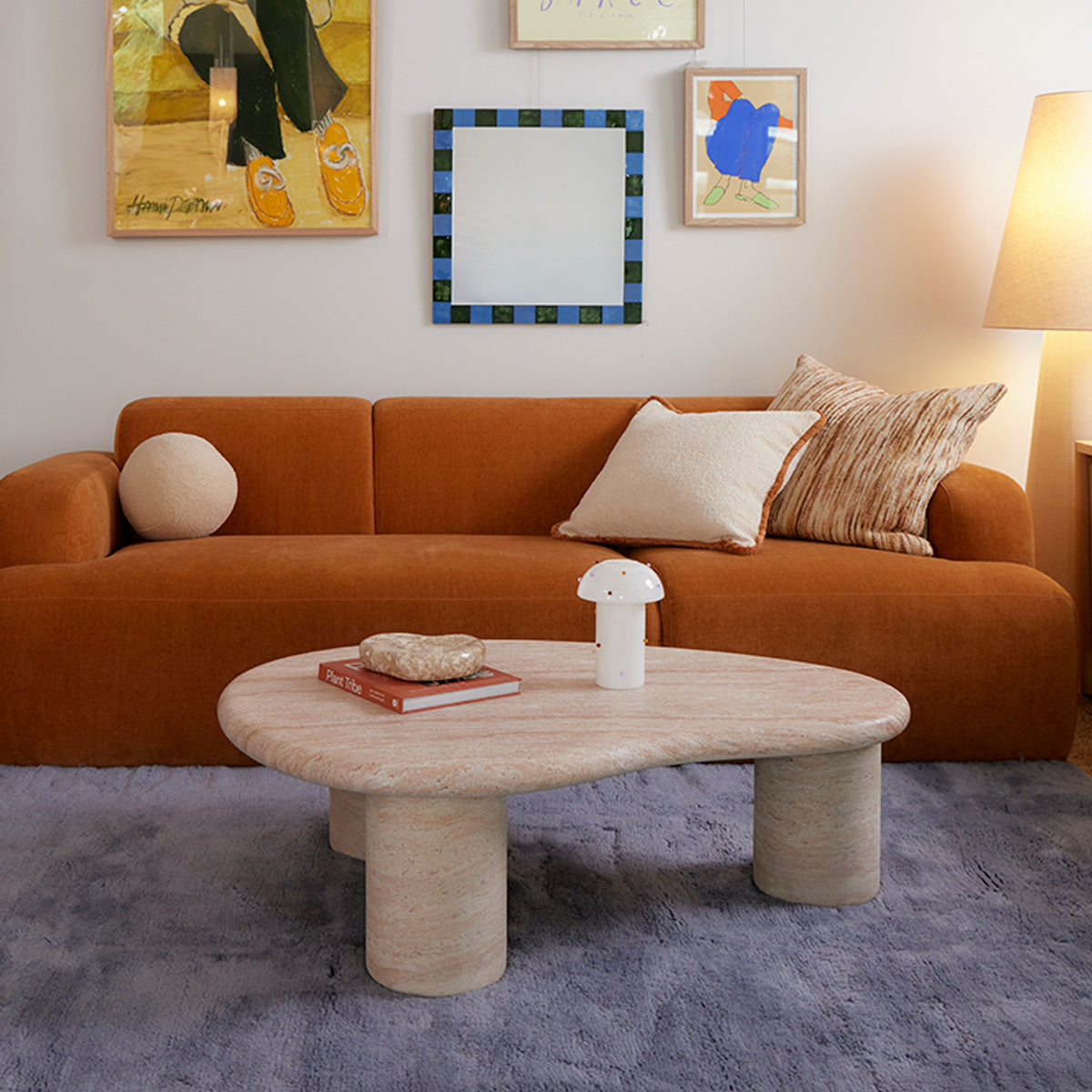 Nelson Washable Wool Fine Cut Pile Rug