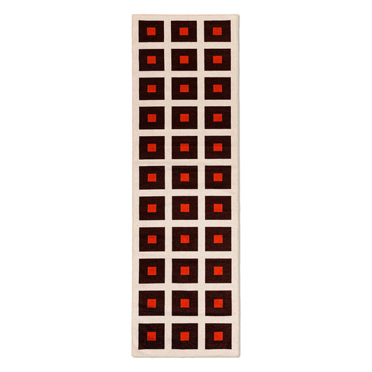 Square Chenille Washable Rug