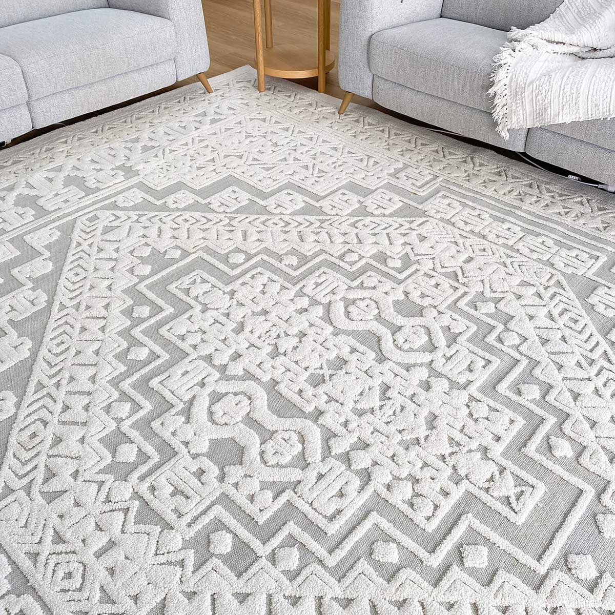 Kirrily Textured Tribal Rug