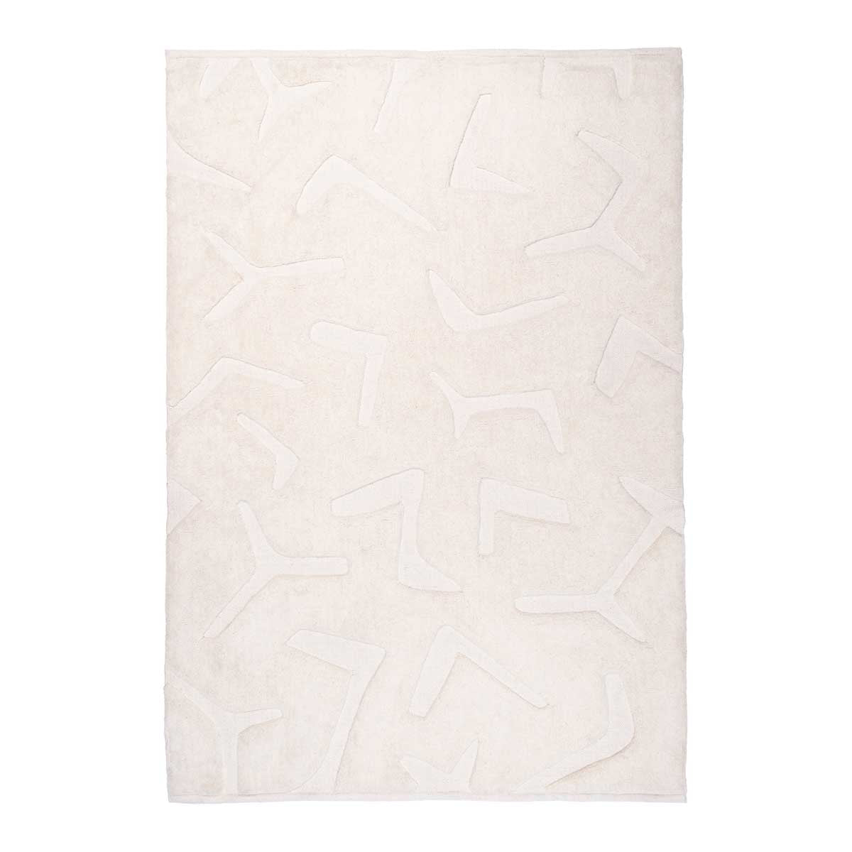 Akkira Abstract Washable Wool Rug