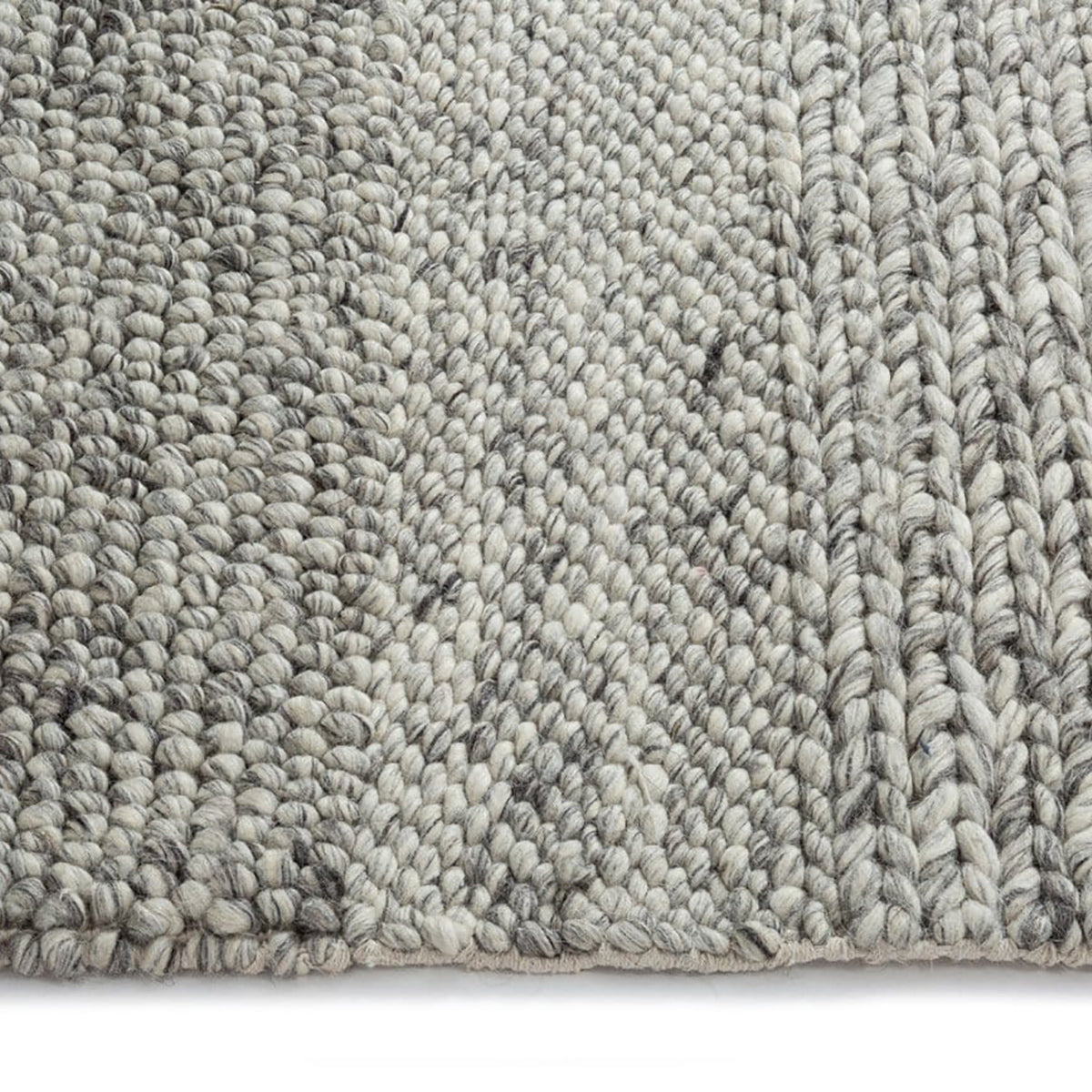 Amalie Braided and Looped Rug