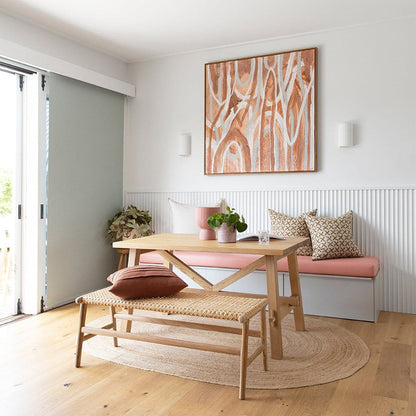 Amber Braided Oval Jute Rug