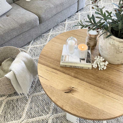 Anja Lattice Wool Rug