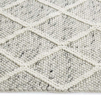 Anja Lattice Wool Rug