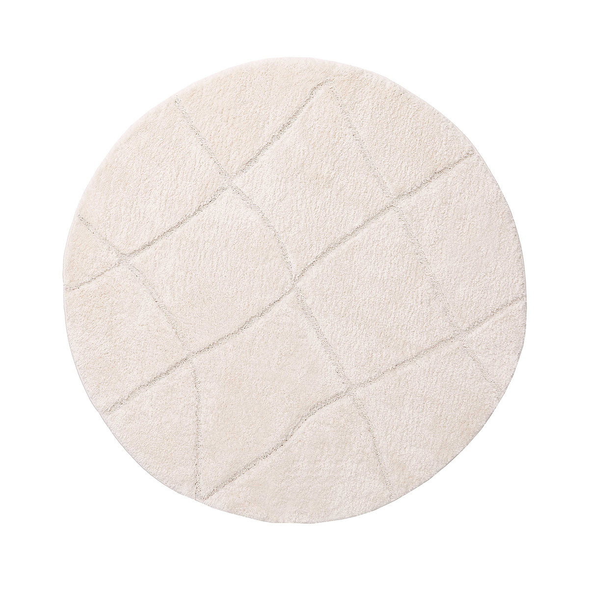 Calypso Textured Tribal Round Rug