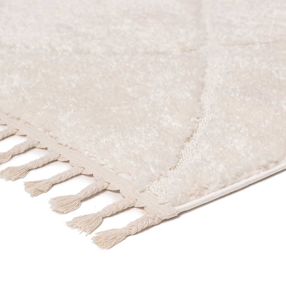 Calypso Textured Tribal Tassel Rug