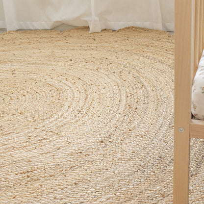 Celeste Scalloped Jute Round Rug
