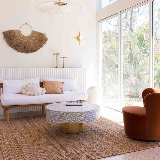 Eboni Chunky Braided Jute and Cotton Rug