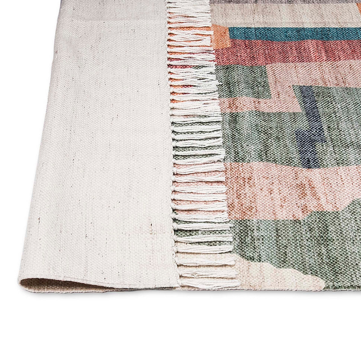 Fern Abstract Tribal PET Rug