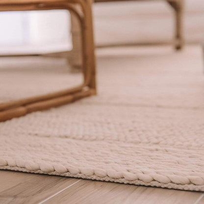 Fleur Braided and Looped Rug