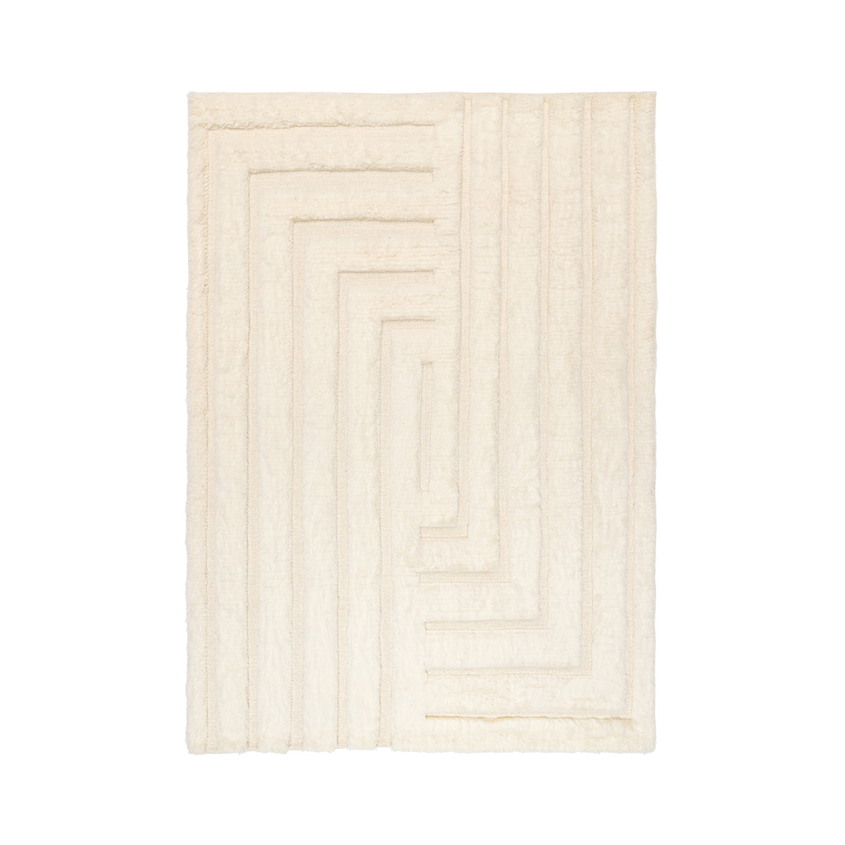 Fontana Abstract Textured Wool Rug