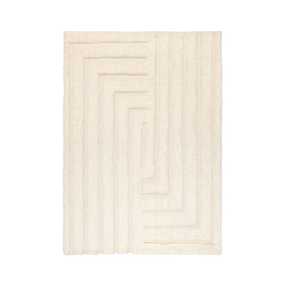 Fontana Abstract Textured Wool Rug
