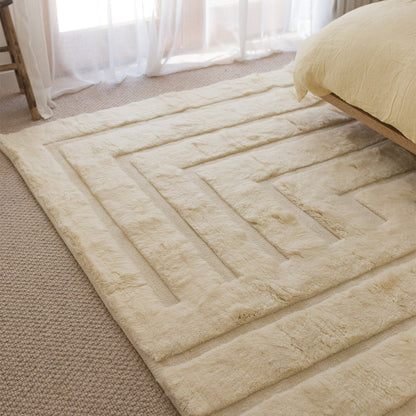 Fontana Abstract Textured Wool Rug