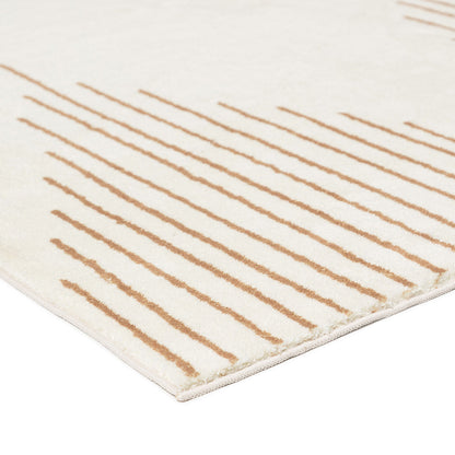 Lyra Diamond Stripe Washable Rug
