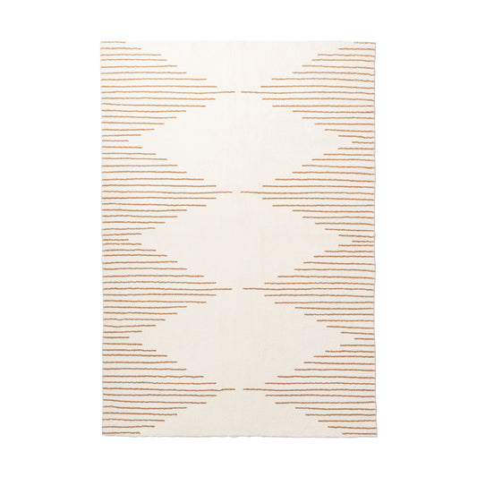 Lyra Diamond Stripe Washable Rug
