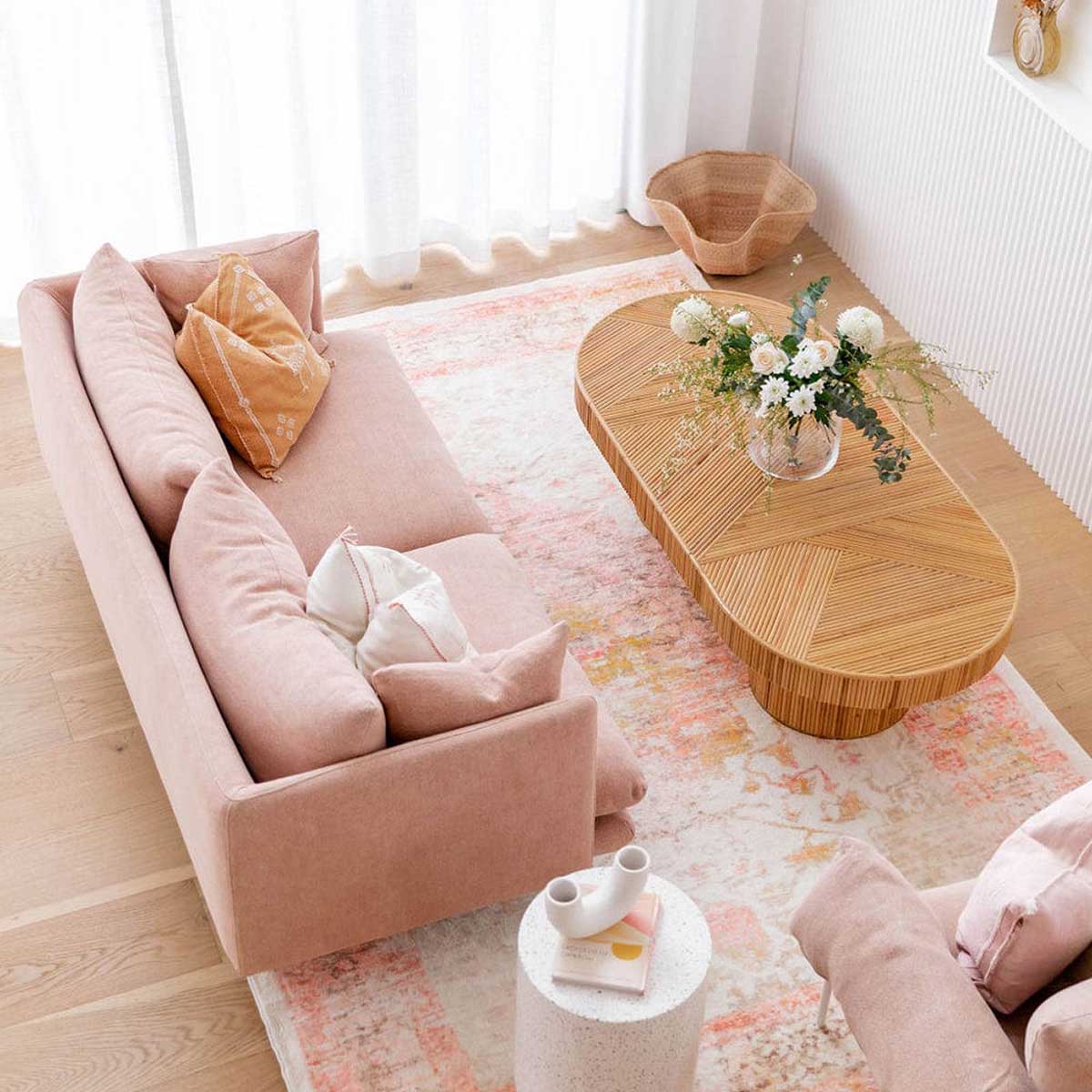 Marissa Medallion Washable Rug