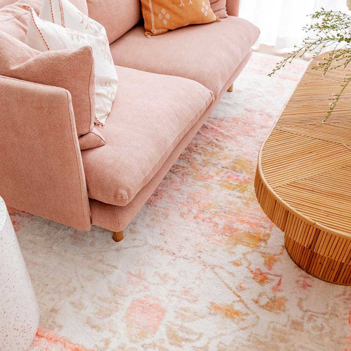 Marissa Medallion Washable Rug