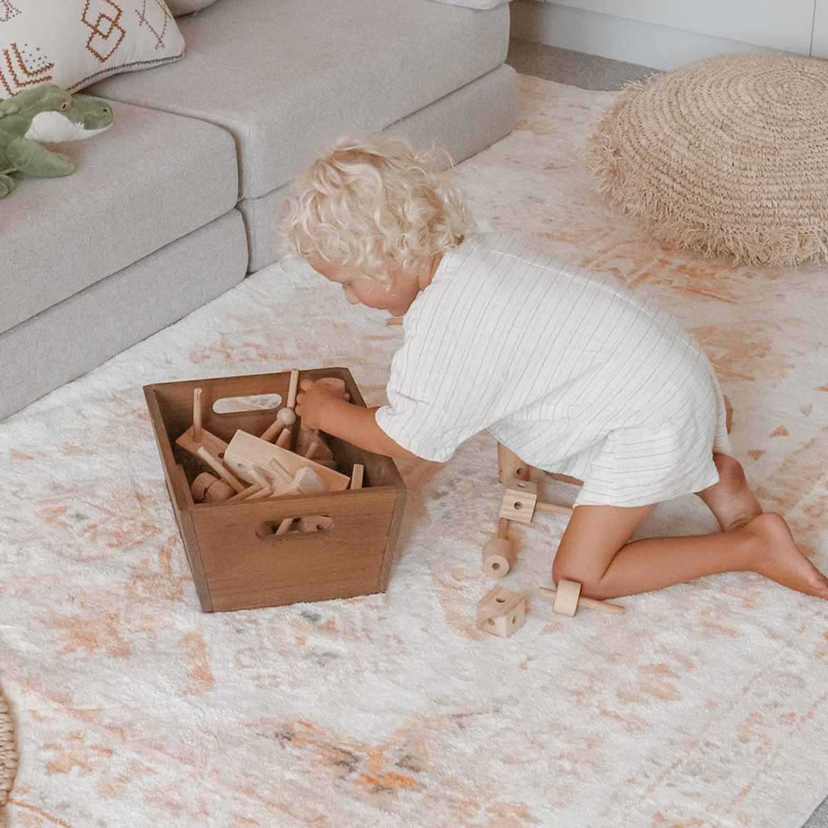 Mina Transitional Washable Rug