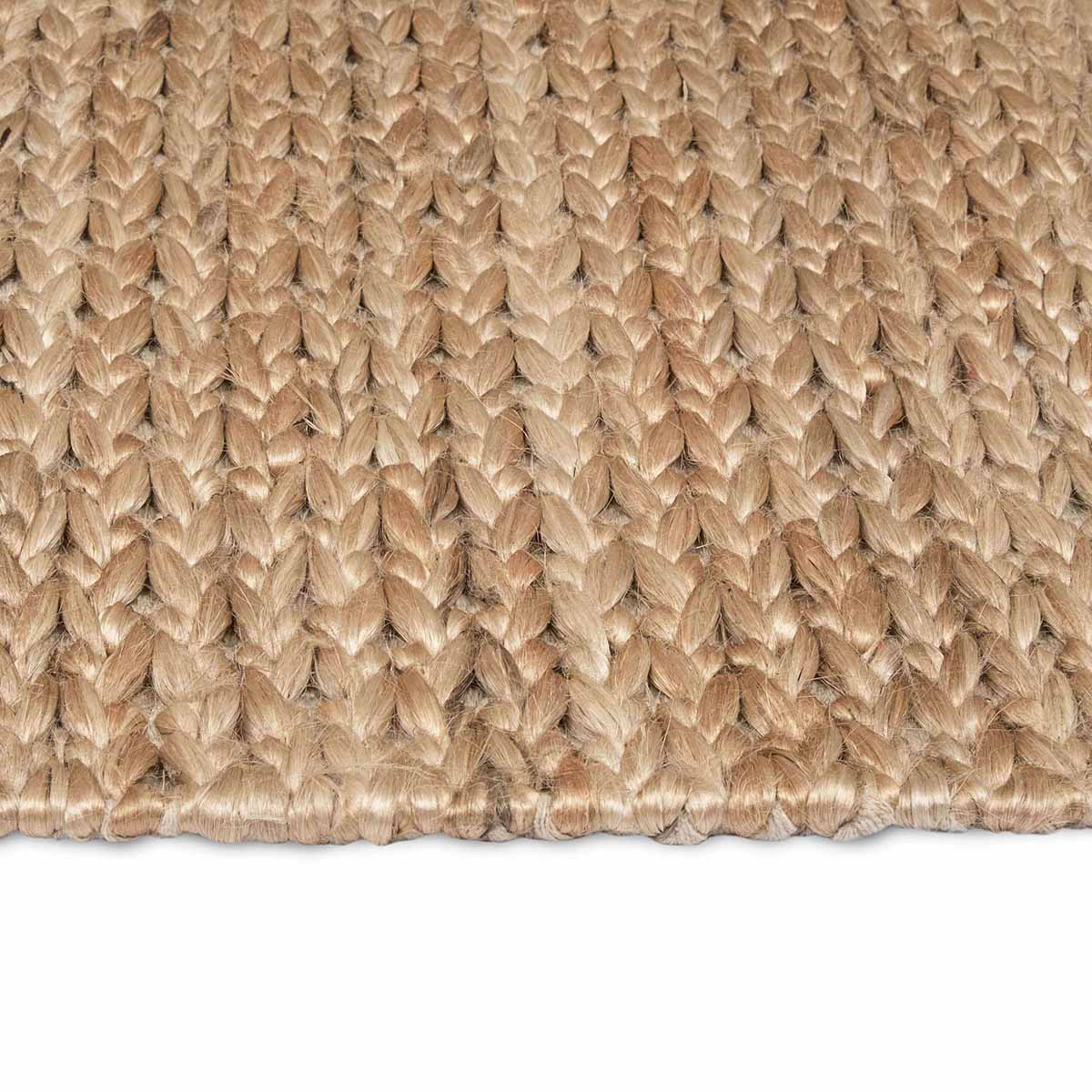 Nora Braided Jute Runner Rug