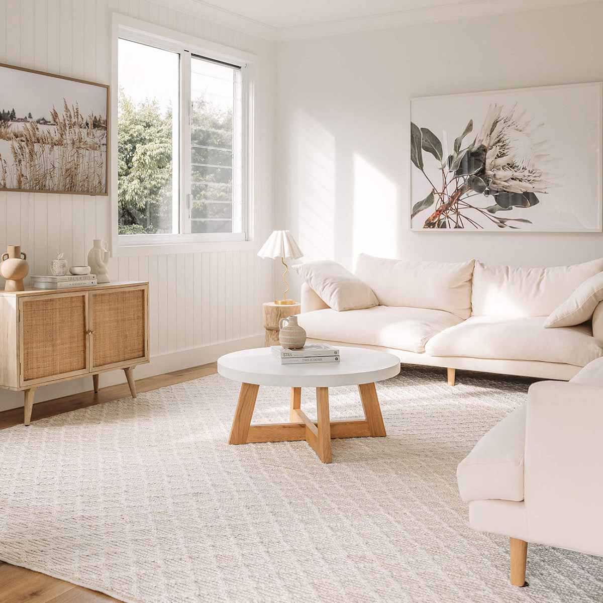 Piper Diamond Jute Rug