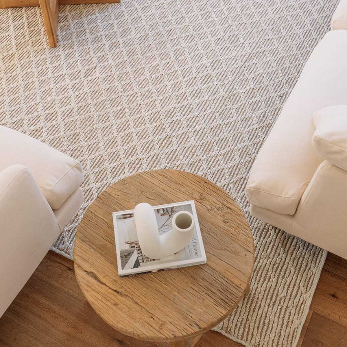 Piper Diamond Jute Rug