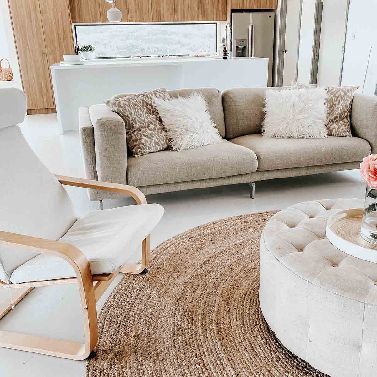 Sayulita Round Jute Rug